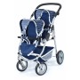 Carrito para Muñecas Reig Tandem Azul 73 x 63 x 46 cm