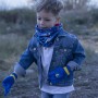 Gants Sonic Bleu 2-8 Ans