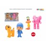 Set de Figuras Bandai Pocoyó 4 Piezas 19,4 x 8,5 x 3,14 cm