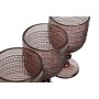 Set de Verres Home ESPRIT Rose Verre 240 ml (6 Unités)