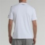 Camiseta de Manga Corta Hombre Bullpadel Logro Blanco