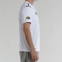 Camiseta de Manga Corta Hombre Bullpadel Logro Blanco