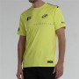 Camiseta de Manga Corta Hombre Bullpadel Logro Limón