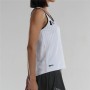 Camiseta de Tirantes Mujer Bullpadel Lugar Pádel Blanco