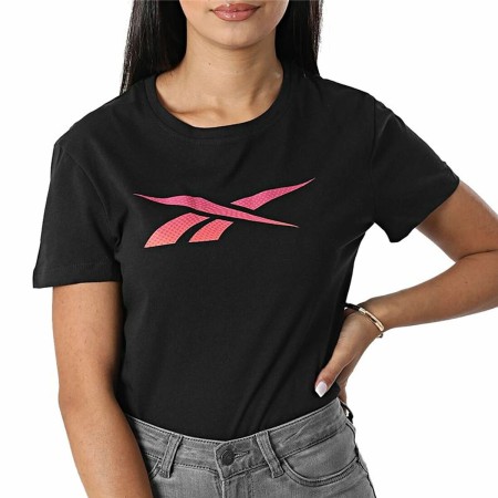 T-shirt à manches courtes femme Reebok Vector Graphic Noir