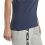 Camiseta de Manga Corta Mujer Reebok Doorbuster Graphic Azul oscuro