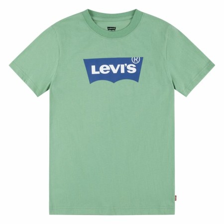 Camiseta de Manga Corta Infantil Levi's Batwing Meadow Verde