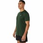 T-shirt à manches courtes homme Asics Core Ss Top Hombre Vert