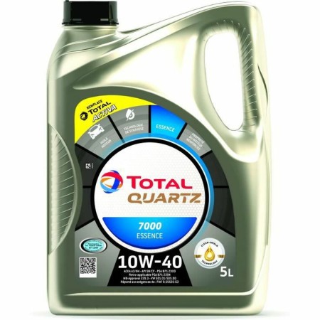 Aceite de Motor para Coche Total QUARTZ 7000 5 L 10W40