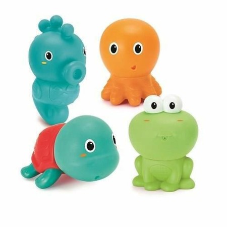 Juguetes Para el Baño Infantino Sensory 4 Piezas