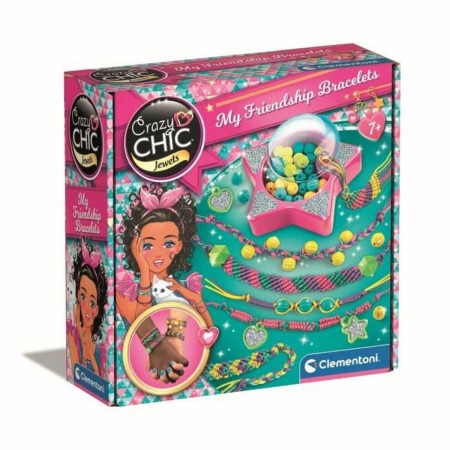 Travaux Manuel Clementoni Friendship bracelet creation box