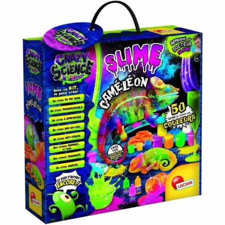 Juego de Manualidades Lisciani Giochi Crazy Science Caméléon Slime FR