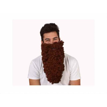 Accessoire de costumes Curly Marron Barbe/Moustache