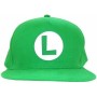 Casquette Unisex Super Mario Luigi Badge 58 cm Vert Taille unique