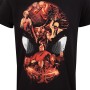 Camiseta de Manga Corta Spider-Man Character Roster Negro Unisex