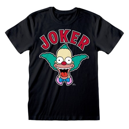 Sweat à capuche unisex The Simpsons Krusty Joker Noir