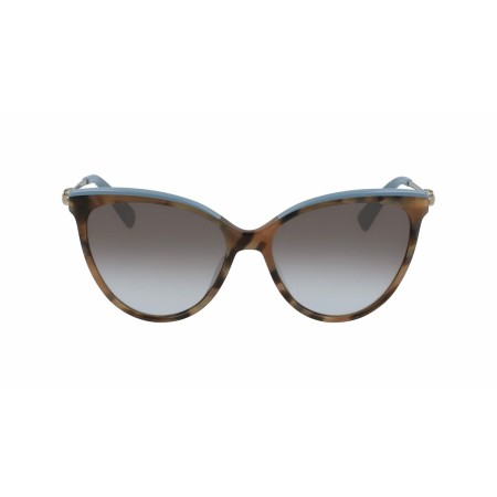 Gafas de Sol Mujer Longchamp S Azul Dorado Habana