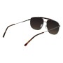 Gafas de Sol Hombre Lacoste S Negro Plateado