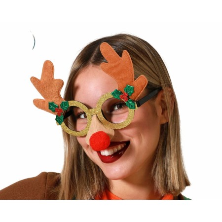 Lunettes renne de noël