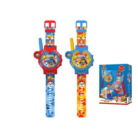 Reloj Infantil The Paw Patrol 2 Piezas Walkie-Talkie