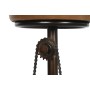 Tabouret Home ESPRIT Marron Noir Argenté Fer 41 x 42 x 74 cm
