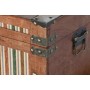 Lot de paniers Home ESPRIT Marron Multicouleur Bois Toile Colonial 81 x 49 x 45 cm
