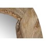 Espejo de pared Home ESPRIT Natural Madera de mango Espejo Bali 90 x 8 x 90 cm