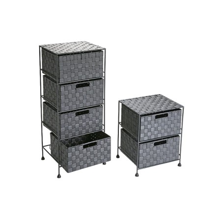 Ensemble de meubles Versa Gris 2 Unités