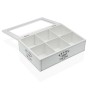 Boîte pour infusions Versa Bistro Bois 17 x 7 x 24 cm