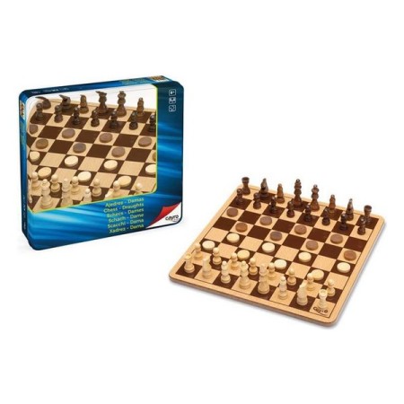 Échecs et dames Cayro Bois