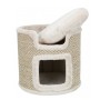 Lit pour chat Trixie Tour Ria Beige Gris clair Sisal Ø 37 cm