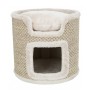 Lit pour chat Trixie Tour Ria Beige Gris clair Sisal Ø 37 cm