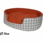 Lit pour chien Tyrol Orange M 70 x 60 x 23 cm