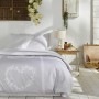 Housse de Couette TODAY Juliana 2 Palma Blanc Gris 240 x 260 cm