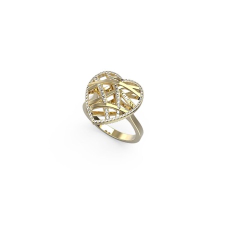 Bague Femme Guess JUBR03101JWYG56 16