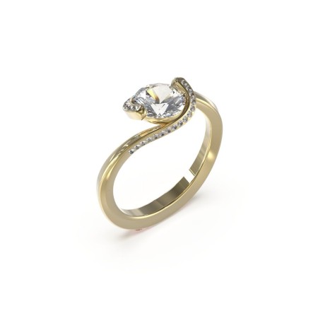 Bague Femme Guess JUBR03177JWYG58 18