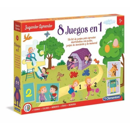 Jouet Educatif Aprendo 8 en 1 Clementoni (5 x 37 x 28 cm)