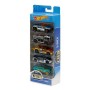 Lot de 5 Voitures Hot Wheels Assortiment