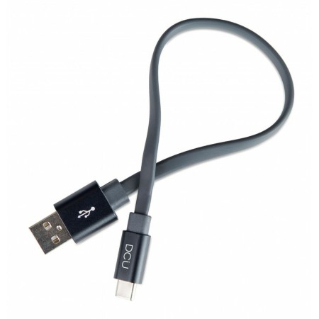 Câble USB A vers USB C DCU 30402045 Noir 20 cm