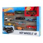 Jeu de Véhicules Hot Wheels Métal (10 Pcs)