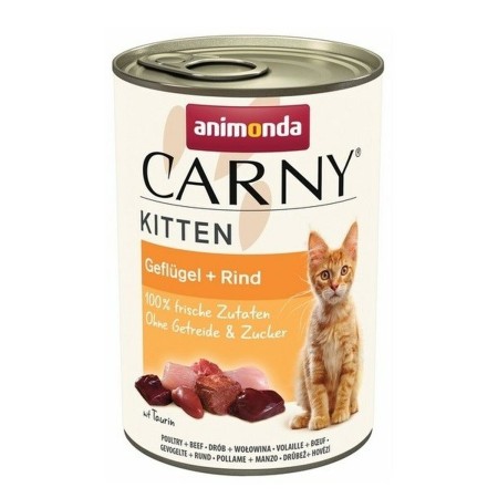 Comida para gato Animonda Carny Ternera Aves