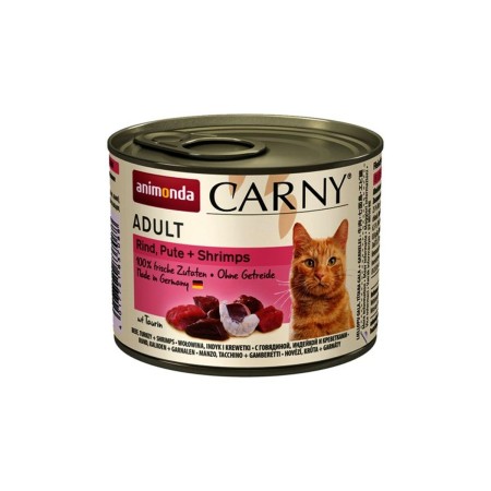 Aliments pour chat Animonda Carny Dinde Veau Crevettes