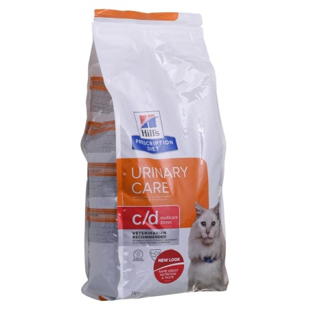 Nourriture Hill's Feline c/d Urinary Care Multicare Stress Adulte Poulet 3 Kg