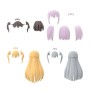 Accesorios Bandai OPTION HAIR STYLE PARTS VOL.4 ALL 4 TYPES