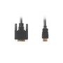 Câble HDMI vers DVI Lanberg CA-HDDV-10CC-0018-BK Noir 1,8 m