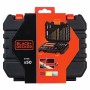 Ensemble de forets Black & Decker A7188-XJ Métal 50 Pièces