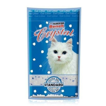 Sable pour chats Super Benek Crystal Standard Natural 7,6 L