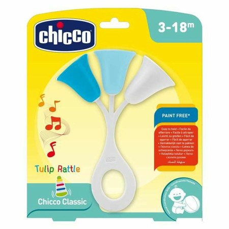 Hochet Chicco Bleu Tulipe Plastique PVC