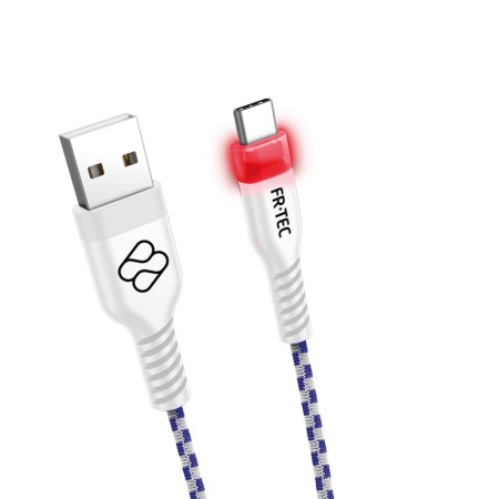 Câble Micro USB FR-TEC FT0030 Blanc 3 m