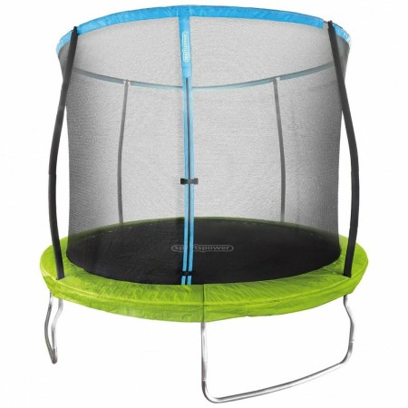 Cama Elástica Infantil con Red de Seguridad Colorbaby 305 x 250 x 305 cm